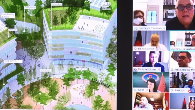 Arkitekti italian prezanton planin lagjes së re në Tiranë: Kryefjalë gjelbërimi GJELBERIMI