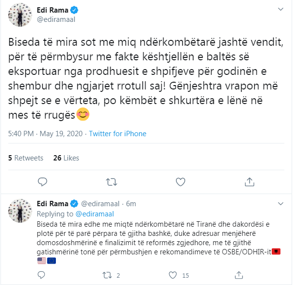 Kryeministri Rama pas takimit me Yuri Kim: Biseda të mira për të përmbysur me fakte kështjellën e baltës për godinën e shembur 1 Rama 9