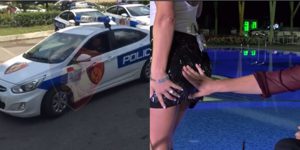 VIDEO/ Polici me uniformë prek vajzën nga të pasmet në mes të rrugës Screenshot 2 5