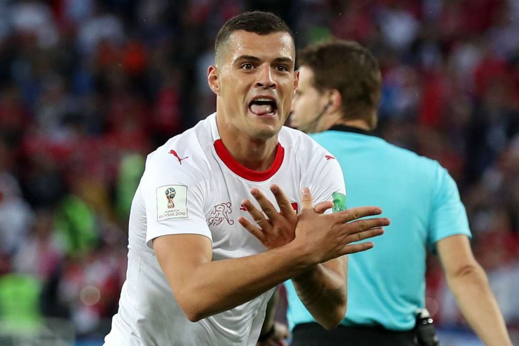 granit xhaka switzerland serbia world cup 2018 11tgv0zwq4kg3136x64qn1r6dd