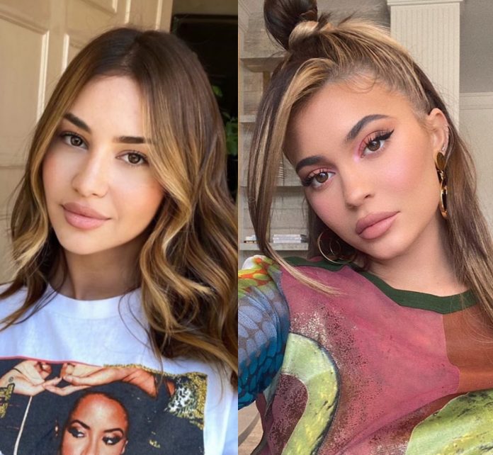 Kjo është tendenca më e re që po përdorin të gjitha vajzat e famshme të Instagramit kylie 696x642 1