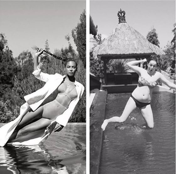 Fotot/ Komediania ‘imiton’ VIP-at në mënyrën më të keqe të mundshme, nga Kylie Jenner, Rihanna e Rita Ora. Do shkriheni së qeshuri! 13 15 3