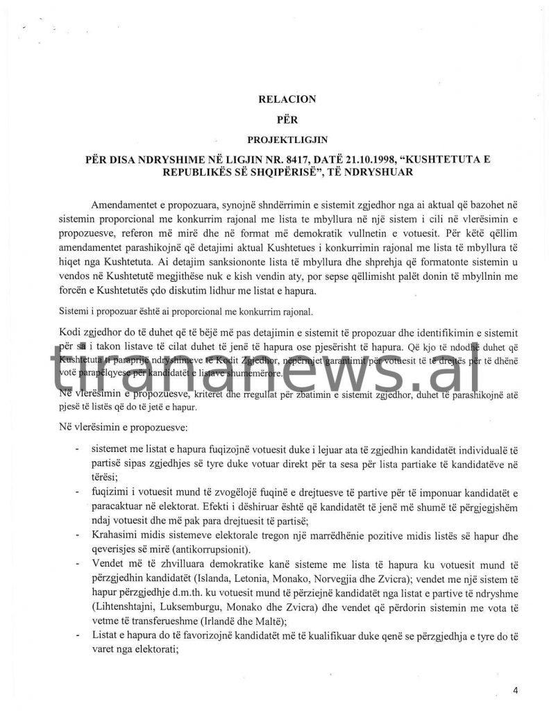 FAKSIMILE / Kërkesa për ndryshimin e Kushtetutës zyrtarisht në punimet e Kuvendit. Zbulohet si ndryshuan firmat 2 20200622122459ndryshimet kushtetuese 2020 page 003