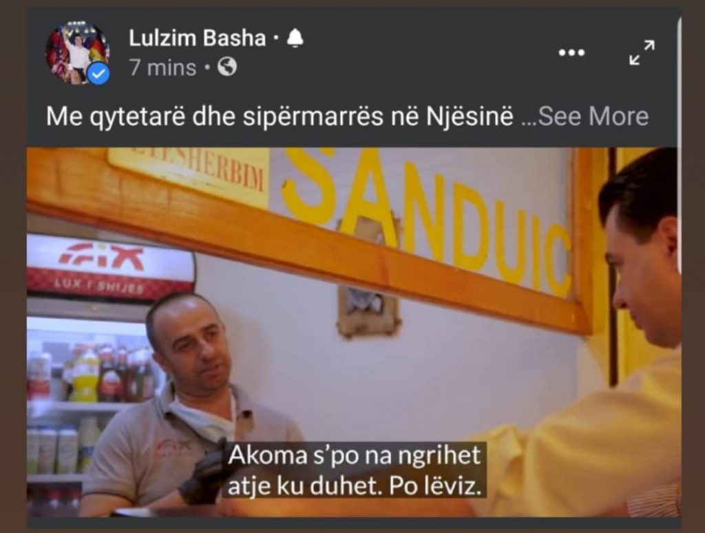 “Akoma s’na ngrihet aty ku duhet”! Basha bëhet meme në rrjet, biseda me tregtarët nxirret nga konteksti dhe argëton njerëzit 67f08cde ccda 4208 8efc d5af9af4fe98