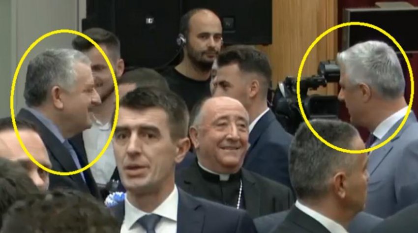 Prapaskenat nga Kosova/ Nipi i Hashim Thaçit dhe djali i Agim Veliut që u bë shkak për rrëzimin e qeverisë “Kurti”, bashkë në biznesin e sigurimeve Agim Veliu Hashim Thaci 1