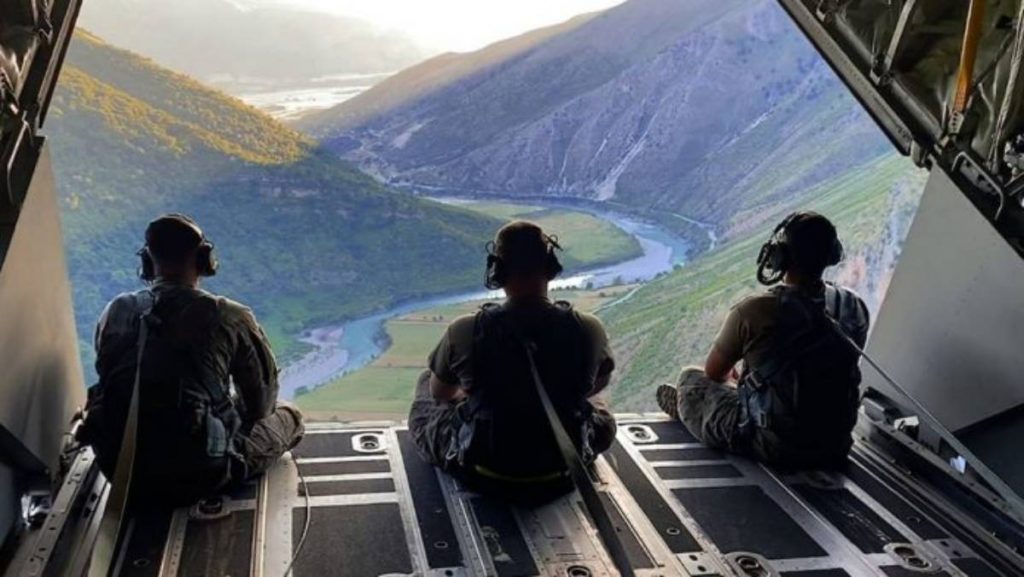 Forcat Ajrore të SHBA-së, stërvitje në Shqipëri FA