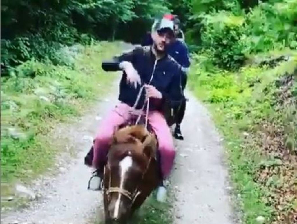 Video/ Stresi heq dorë nga Lamburgini dhe bën xhiro me kalë: Ec, ec më shpejt Stresi 2