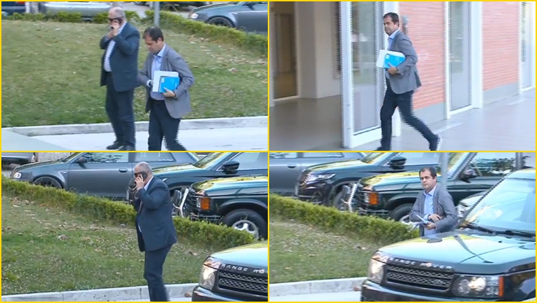 Foto-lajm / Petrit Vasili nuk e heq celularin nga dora teksa raporton te Monika Kryemadhi, Bylykbashi i kërkon të nxitojë WhatsApp Image 2020 06 03 at 19.16.58