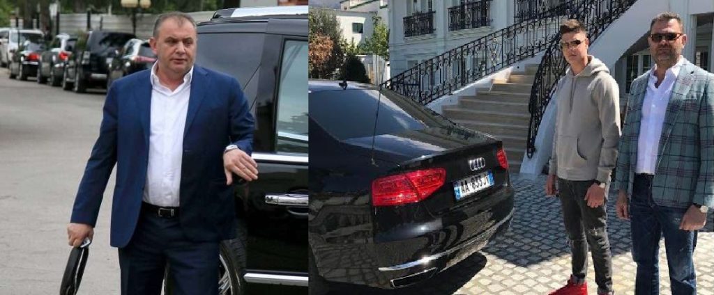 Zbardhet sherri në Bllok / Djali i Tom Doshit u zu me karrige kokës me nipin e Aqif Rakipit auto aqif rakipi1502524839 e1502547043208