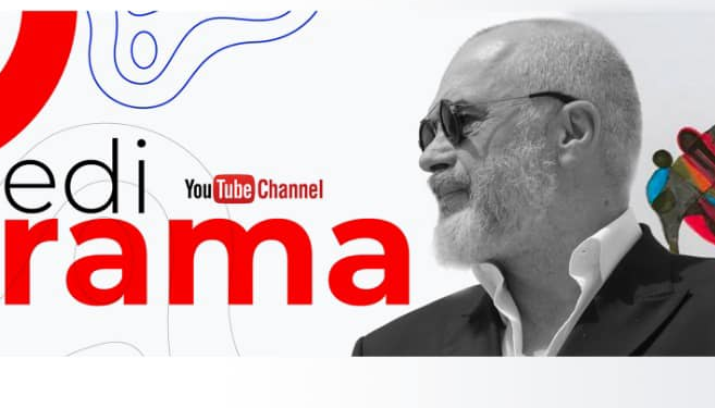 Rama hap kanal të ri: Nga sot më gjeni edhe në YouTube Channel edi rama youtube kanal