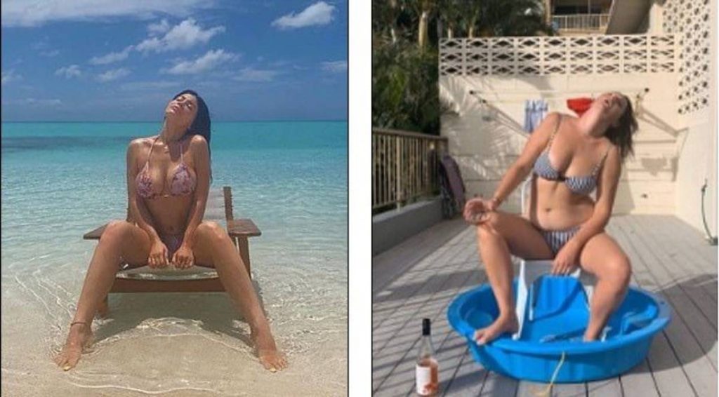 Fotot/ Komediania ‘imiton’ VIP-at në mënyrën më të keqe të mundshme, nga Kylie Jenner, Rihanna e Rita Ora. Do shkriheni së qeshuri! komedianja
