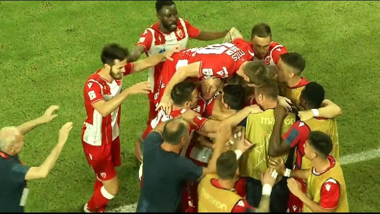 Ndeshja Tirana-Crvena Zvezda/ Serbët kalojnë në avantazh, e pabesueshme çfarë ka humbur Kobina 1598383217 CRVENCA