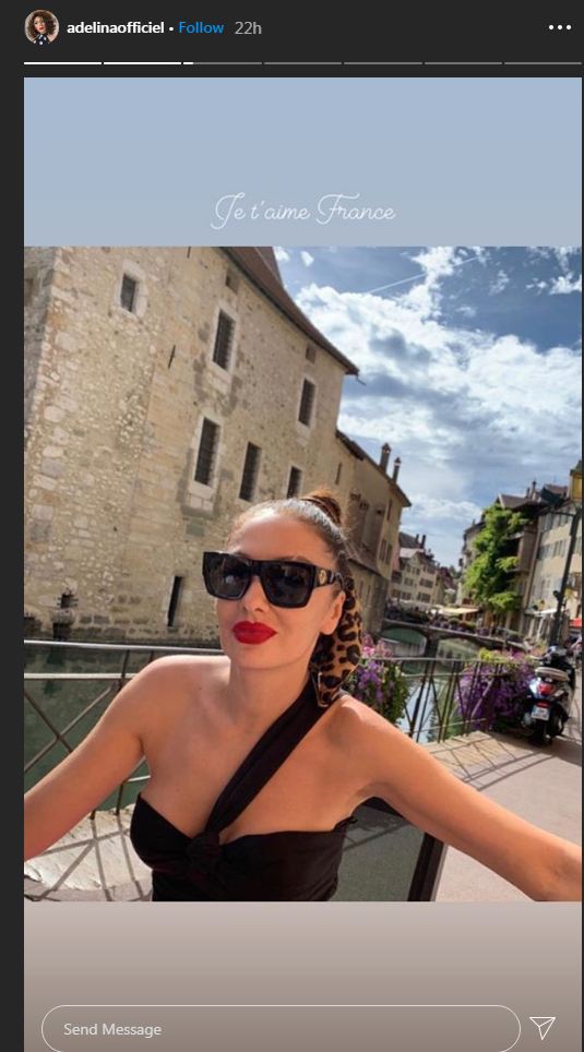 Adelina Ismajli me pushime në Francë. Poston pamjet e ëmbla me partnerin Vali dhe Uliksin e vogël 4 2 16