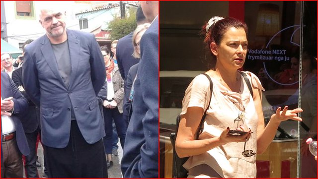 Aktorja Ema Andrea sfidon kryeministrin Edi Rama, vishet me… 640 0 5f4273d9bec0c