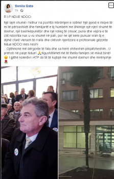 Zyrtari i PS humb jetën nga Covid, mesazhet prekëse të kolegëve: Luftove deri në fund, por... 3 Sonila qato 223x350 1