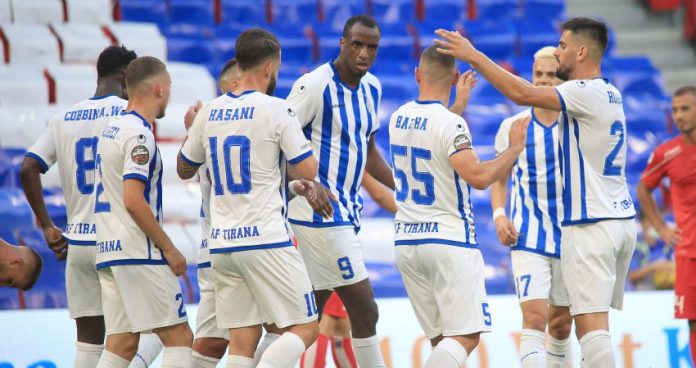 Champions-i, Tirana sot kundër Dinamo Tbilisi Tirana