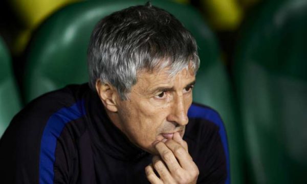 Barcelona e pranon: Një lojtar i infektuar me Covid-19 quique setien barcelona 2019 20 1g9tjob646jj01op13psxpa061 600x360 1