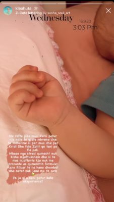 “Më raftë pika mua”, Klea Huta është shumë e shqetësuar për problemet e moshës që po kalon Krid 1 1 12