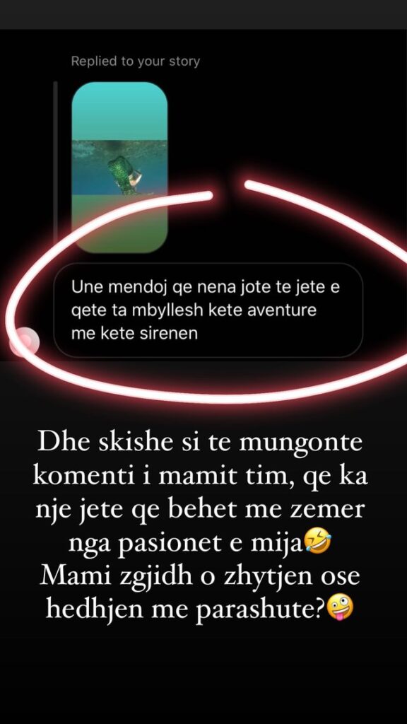 Rezarta Shkurta tregon pasionin e saj të rrezikshëm, që nënën e saj “bën me zemër” vazhdimisht 1 1 39
