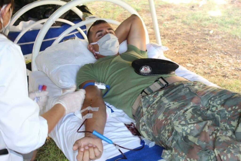 Të parët për të shpëtuar jetë, Forcat e Armatosura i bashkohen nismës për të dhuruar gjak 21