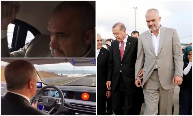 Rama: Nder i madh të jesh në sediljen e pasme dhe të kesh shofer Erdoganin 640 0 5f5a86ac0890d