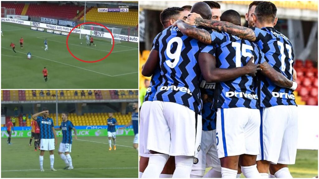 VIDEO/ 4 gola për 17 minuta: Gafë e Handanovic, rrjeta e parë zikaltër për Hakimin Inter