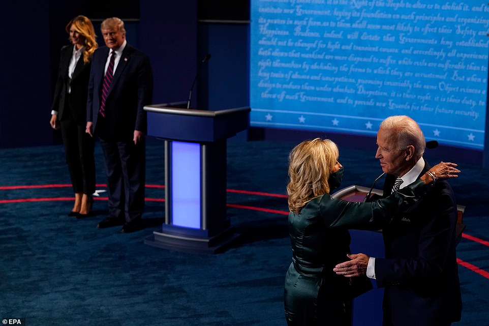 FOTOT: “Do ta qepësh gojën o burr”, çfarë nuk u pa nga debati që ndezi jo vetëm Amerikën biden 4