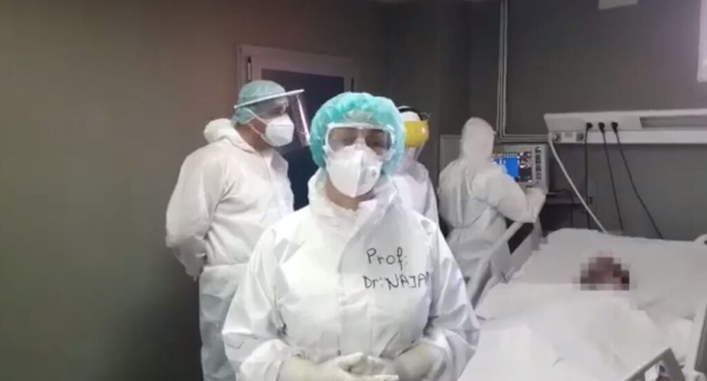 “Zemër, e di që u trishtove”, shefja e Infektivit le ditëlindjen e vajzës për t’i shërbyer pacientëve me Covid najada como te infektivi