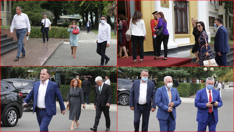 Hajdari maskë me zemra, kështu u dukën këtë sesion të ri parlamentarët pamje nga kuvendi