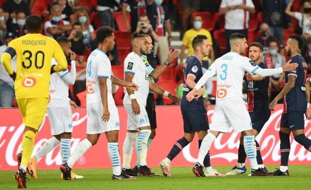 Marseja mund PSG, plas grushti në fund të sfidës me 5 kartonë të kuq psg marseje