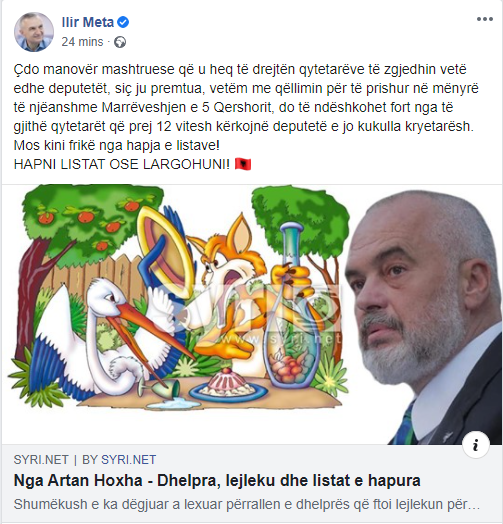 "Hapni listat ose largohuni!"/ Meta bën paralajmërimin e fortë: Çdo “manovër mashtruese” do ndëshkohet fort nga qytetarët 1 sadsada
