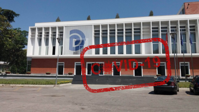 COVID-19 prek selinë blu/ Kreu i FRPD-së dhe ish-deputeti dalin pozitiv, Basha… selia PD 1 1024x576 1 696x392 1