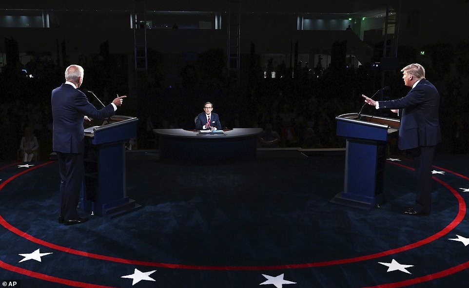 FOTOT: “Do ta qepësh gojën o burr”, çfarë nuk u pa nga debati që ndezi jo vetëm Amerikën 14 trump biden 2