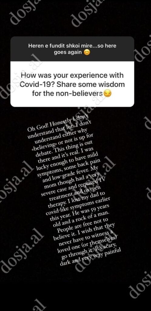 Vajza e Xhevdet Ferrit bën deklaratën e papritur për të atin që ndërroi jetë në janar: Kishte simptomat e Covid-19! 1 1 106