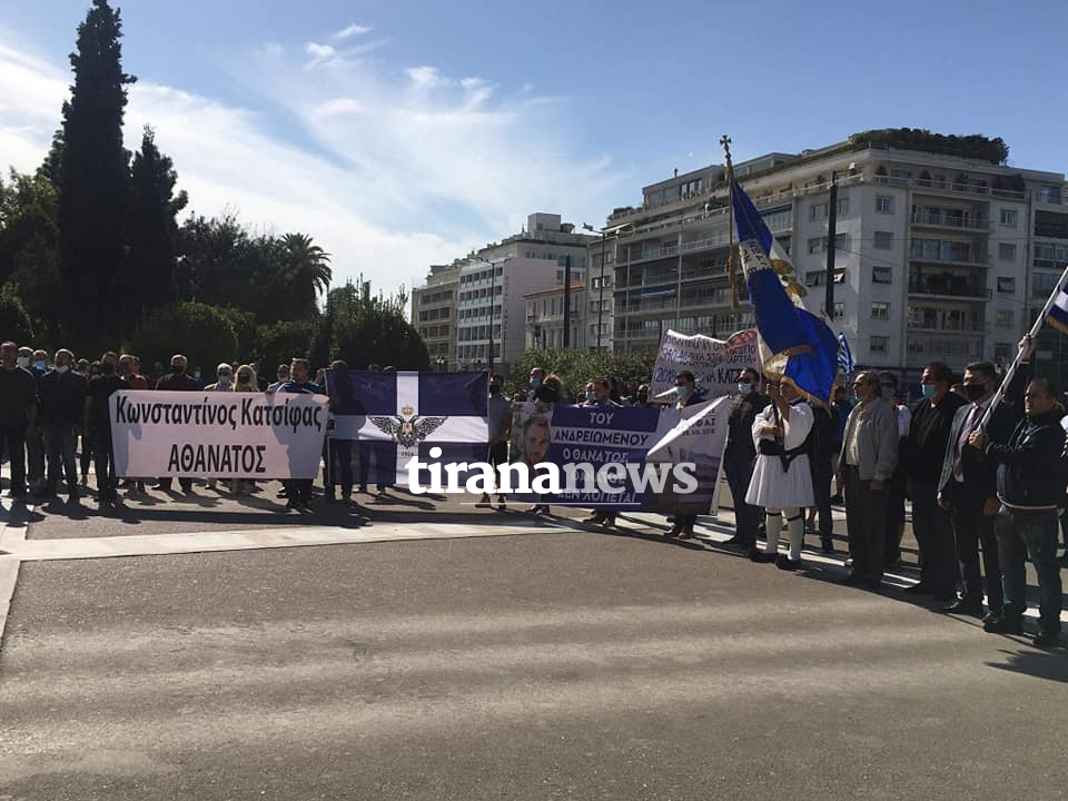 Me fotot e Kacifas dhe thirrje për Vorio-Epirin, protesta në Athinë 3 122503397 5093801387300532 2428011899798864011 n