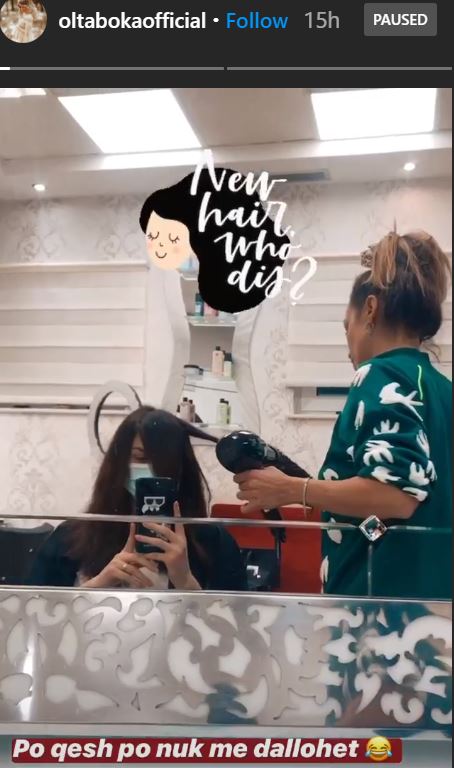 Pas lindjes së vajzës, Olta Boka bën ndryshimin drastik në “look” 1 2 48