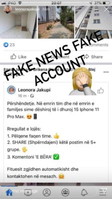 Leonora Jakupi tregon se çfarë i ndodhi me faqen në ‘Facebook’ dhe i kërkon të gjithëve ta raportojnë 2 2