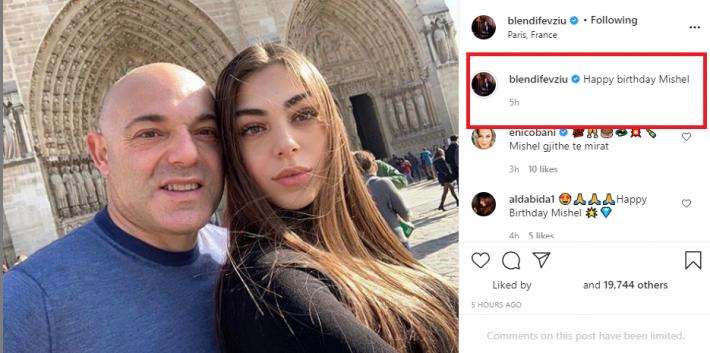 E bija feston ditëlindjen, Blendi Fevziu e uron publikisht (FOTO LAJM) 1 463521