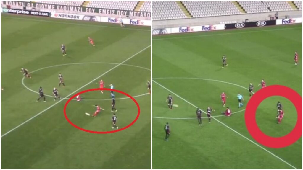 VIDEO/ Portieri zviceran në gjumë, kapiteni realizon gol nga 60 metra Omonia