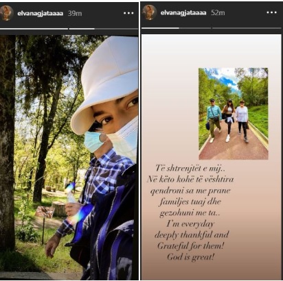 Elvana rikthehet në Instagram me këto fjalë për të shtrenjtit e saj 1 elvanana