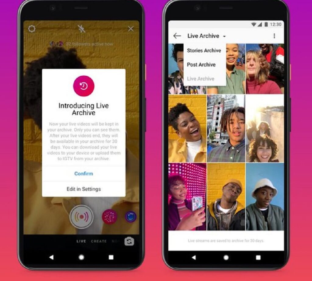 Instagram rrit kohëzgjatjen e videove live deri në 4 orë instagram live