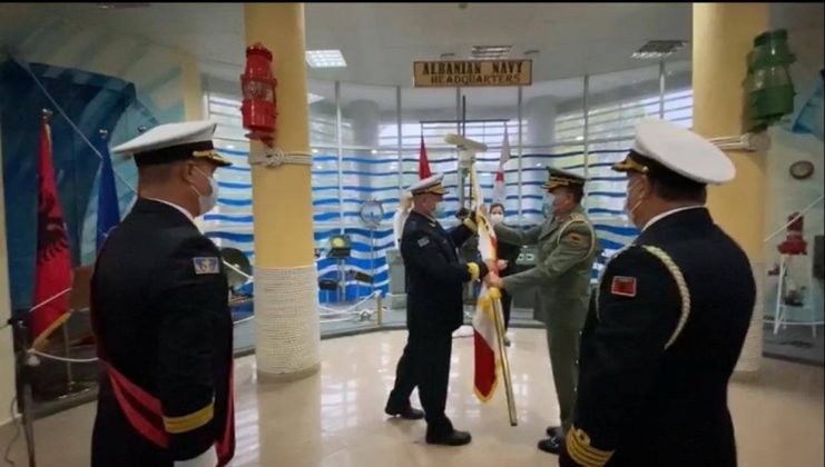 FOTO/ Gjeneral brigade, Ilir Xhebexhia merr drejtimin e Forcave Detare olta xhaxka forcat detare 1