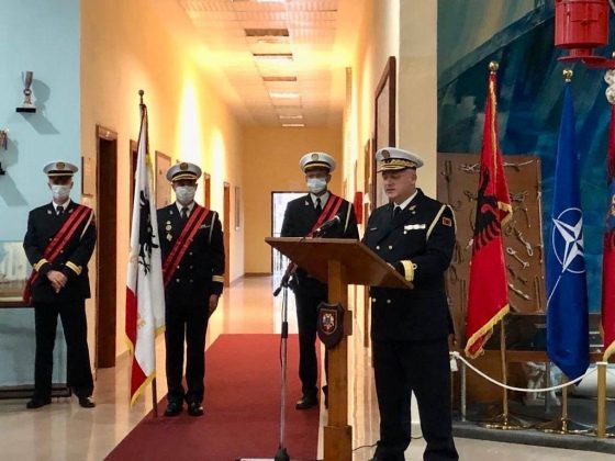 FOTO/ Gjeneral brigade, Ilir Xhebexhia merr drejtimin e Forcave Detare 2 olta xhaxka forcat detare 3