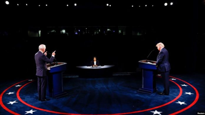 Çfarë ndodhi në debatin final mes Trump dhe Biden? trump biden 1 960x540 1 696x392 1