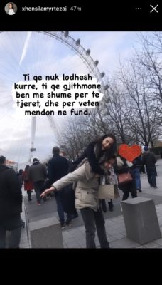 Xhensila rendit arsyet se përse e dashuron Besin, dhe këto ia tha në ditën e tij të lindjes 1 3 4