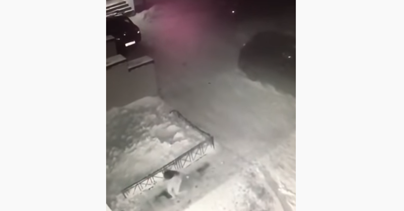 Vogëlushja bie nga kati i katërt mbi borë, shihni si shpëton mrekullisht (VIDEO) 800 0 5fbb8cc385c04