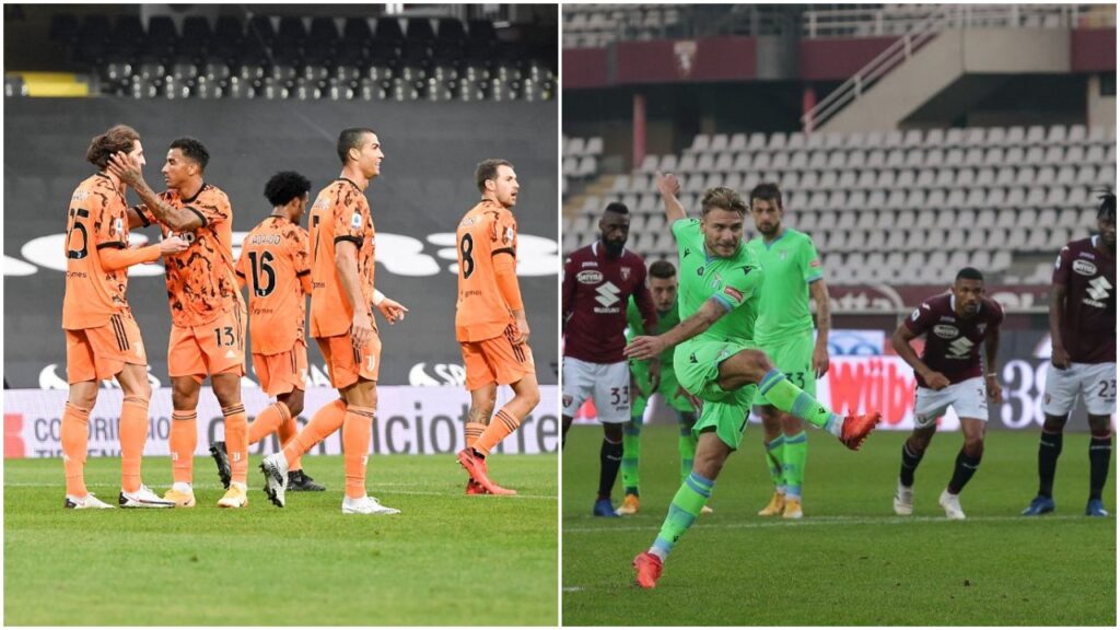 12 gola në dy ndeshje: “Poker” i Juves, përmbysje e çmendur e Lazios Juventus Lazio