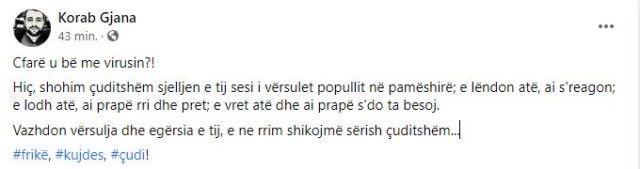 Çfarë u bë me virusin?! Infermieri i Infektivit: Hiç, po vret, por populli s’do ta besojë 1 Korabi 640x169 1