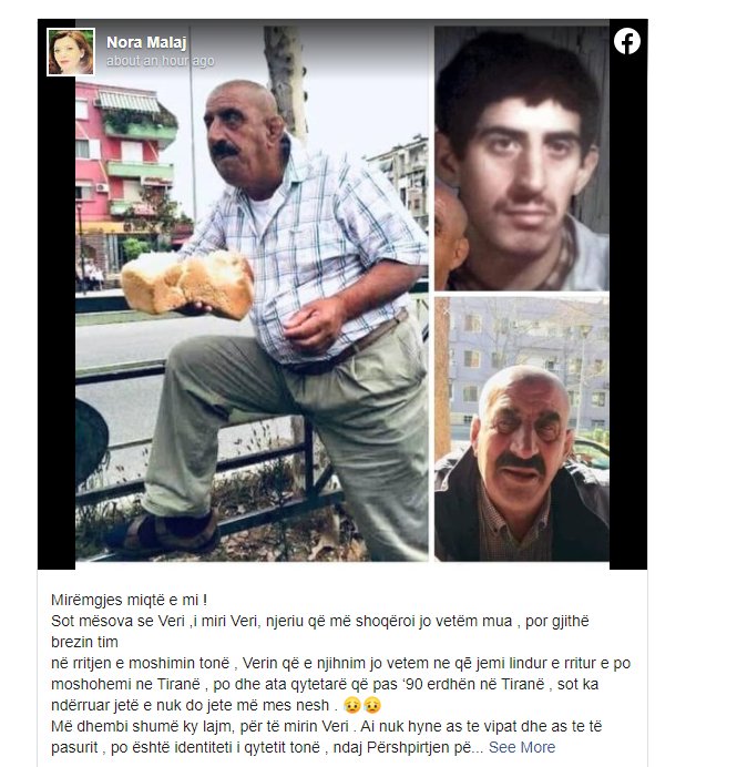Nora Malaj mesazh prekës: Më dhembi shumë ky lajm! Ndërroi sot jetë njeriu që... 1 Untitled 1