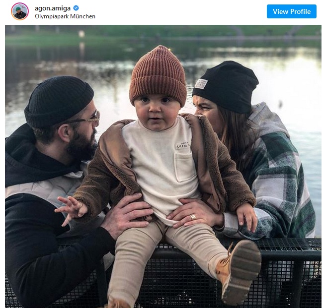 Pas ribashkimit, Agon Amiga publikon foto me bashkëshorten: Koha për familjen 1 agon amifa